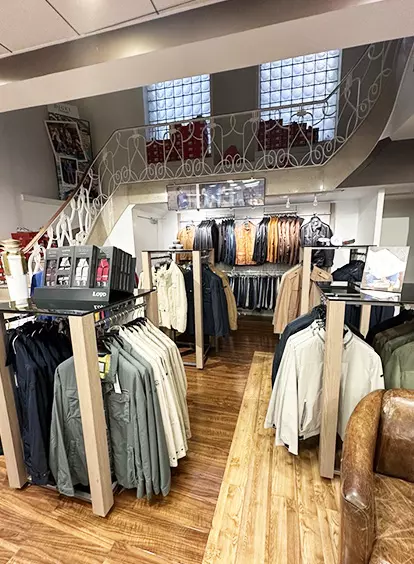 Photo de l'intérieur de la boutique